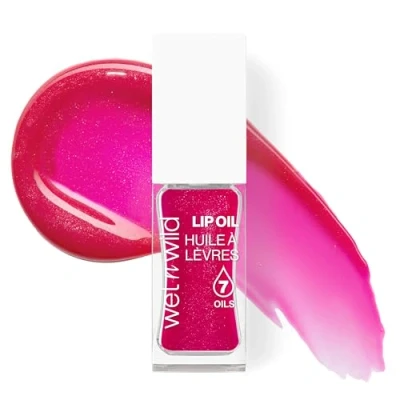 Afbeelding van Wet n Wild Lippenolie, voedende en niet kleverige roze glans, verrijkt met 7 natuurlijke oliën, lichte formule voor een glanzend spiegeleffect, dresscode