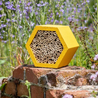 Afbeelding van Wildbird insectenhotel woodstone Matias 11x17x15cm