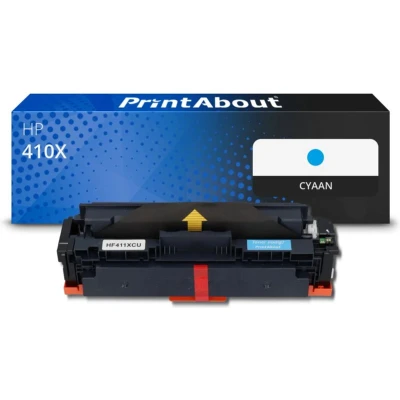 Afbeelding van Huismerk HP 410X (CF411X) Toner Cyaan Hoge capaciteit