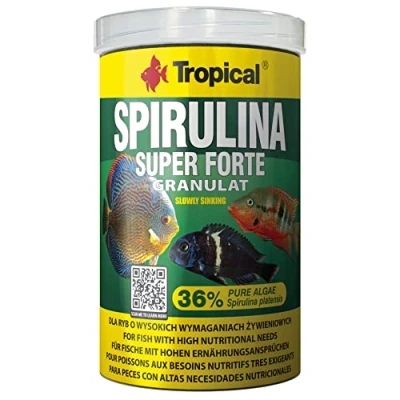 Afbeelding van TROPICAL visvoer Super Spirulina Forte Granulat 600gr/1000ml