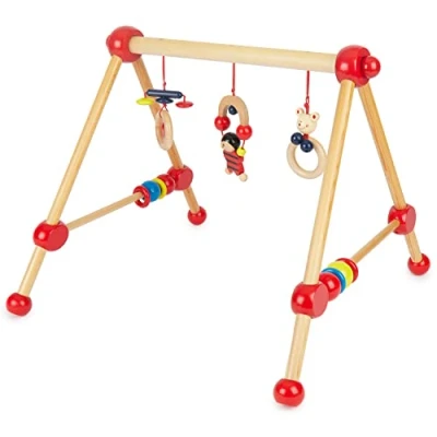 Image de Mon premier portique en bois trapèze