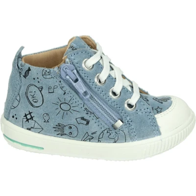 Afbeelding van Superfit 362 Half hoogJongensKindersneakers Kleur: Blauw Maat: 20