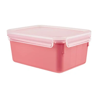 Afbeelding van EMSA Clip &amp; Close Rechthoekig Doos 2.2 l Blauw. Transparant 1 stuk(s)