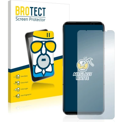 Afbeelding van BROTECT Screenprotector voor ASUS ROG Phone 6 Folie Beschermfolie Beschermglas matte