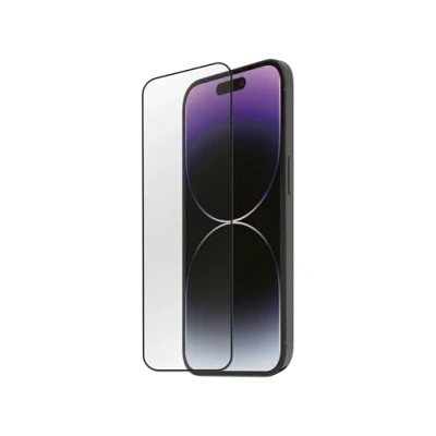 Afbeelding van Muvit, Gehard glas Geschikt voor Apple iPhone 15 Pro Gerecycled Matte Anti Reflecterende Ultra Resistent, Transparant