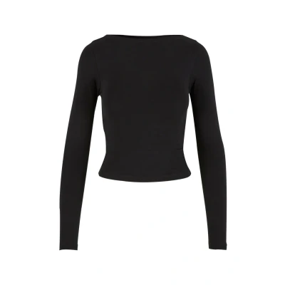 Afbeelding van Urban Classics Longsleeve, Dames, Maat: XS, Black