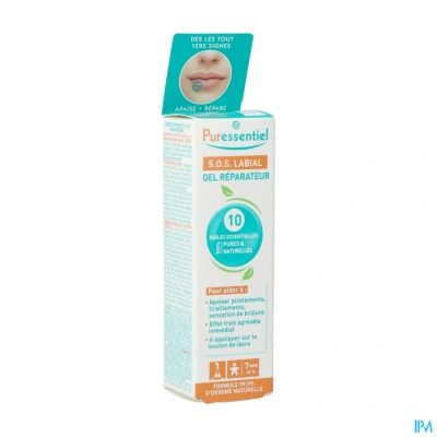Image de Puressentiel Sos Labial Gel 10 Hle Ess. 5ml