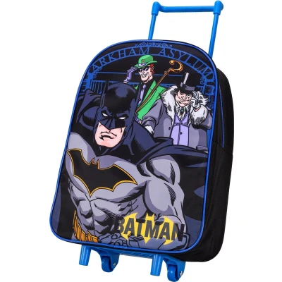 Afbeelding van BATMAN &amp; Joker Trolley Kinderkoffer Vakantie Logeren DC Tripjes