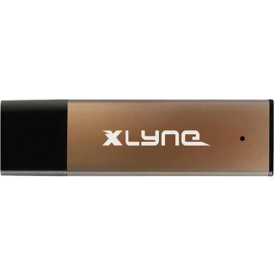 Afbeelding van Xlyne ALU USB stick 128 GB Aluminium, Brons 177570 2 2.0