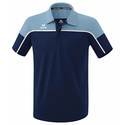Afbeelding van CHANGE by erima polo new navy/faded denim/wit / S