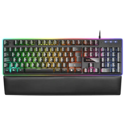 Image de Clavier Mars Gaming MK320ES Filaire Mécanique QWERTY ES Noir