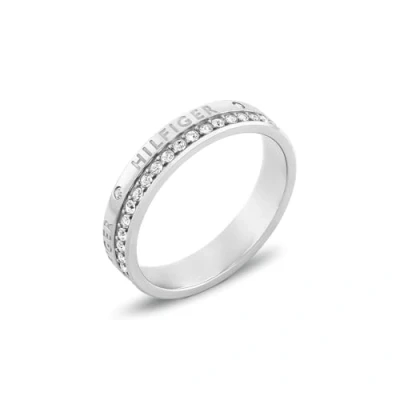 Afbeelding van Tommy Hilfiger MINI Ring silvercoloured, Dames, Maat: 56, Silver coloured