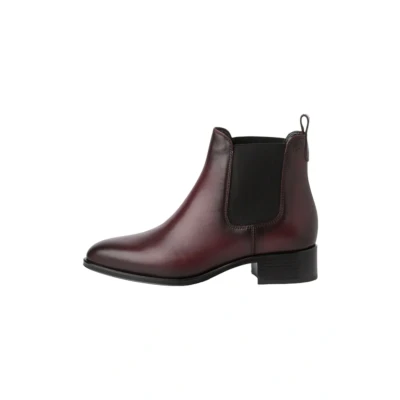 Afbeelding van Tamaris Korte laarzen, Dames, Maat: 36, Merlot Leer