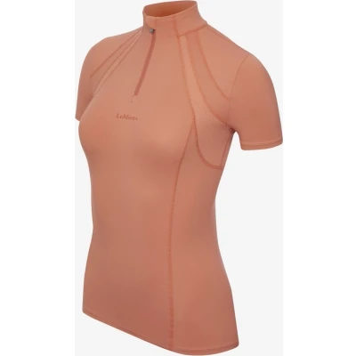 Afbeelding van LeMieux T Shirt Mia Mesh Base Layer Apricot 34