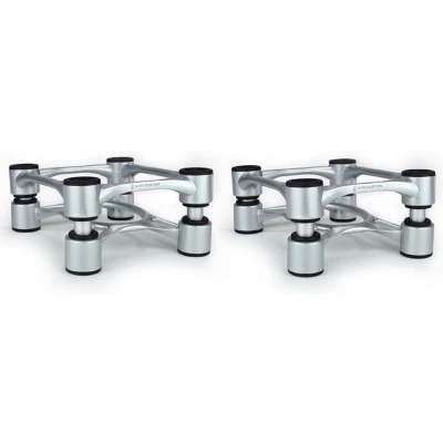 Afbeelding van IsoAcoustics Aperta Speaker Ontkoppeling Stands, Per Paar, Alu Zilver