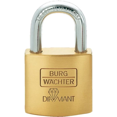 Afbeelding van Burg Wächter 17601 Hangslot 40.00 mm Verschillend sluitend Messing Sleutelslot