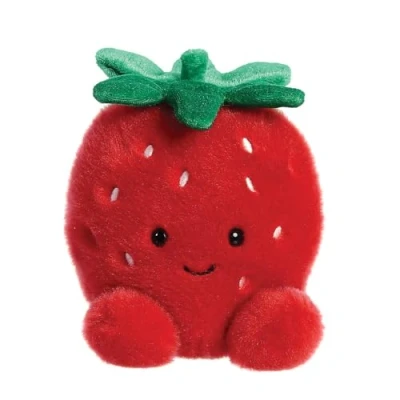 Afbeelding van Aurora Palm Pals: Juicy Strawberry knuffel 12 cm