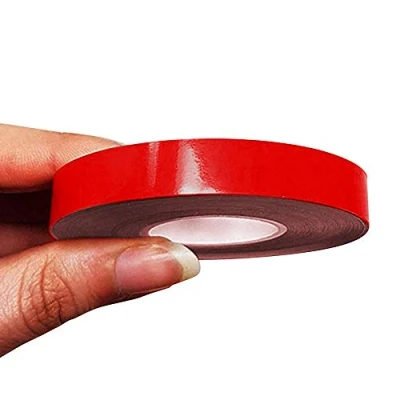 Afbeelding van 4R Quattroerre.it 10495 Trim Stripes plakstrips voor auto&#039;s, rood, 10 mm x m