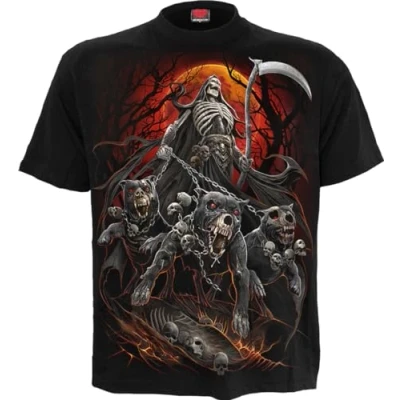Afbeelding van Spiral M101 Uniseks T shirt, zwart.