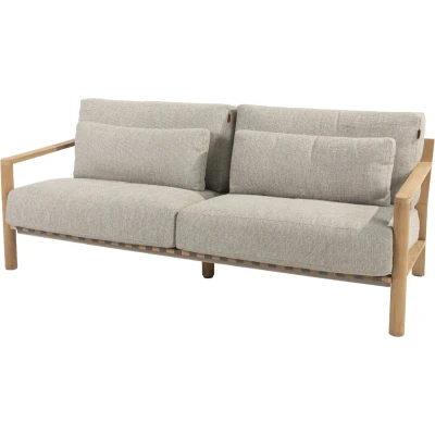 Afbeelding van Lucas 3 zits lounge bank teak incl. 6 kussens 4SO
