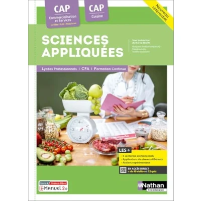 Afbeelding van SCIENCES APPLIQUEES CAP CUISINE HCR POCHETTE ELEVE