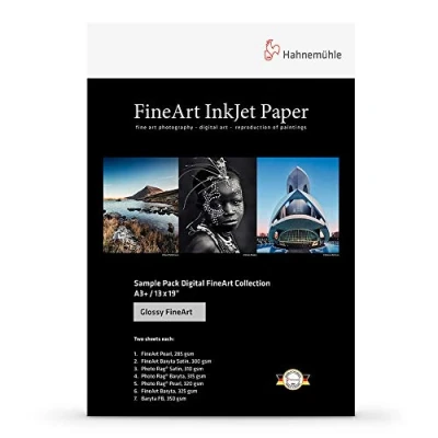 Image de Hahnemuhle : digital selection pack a4 12 feuilles glossy
