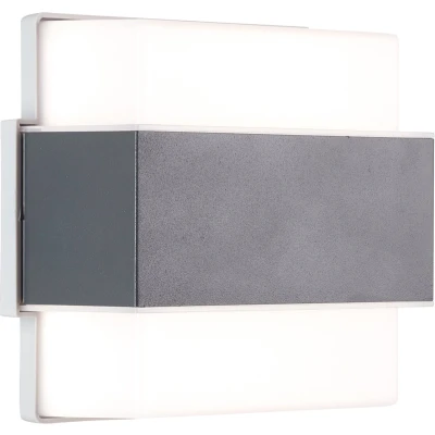 Afbeelding van Brilliant Archie G96387/63 LED buitenlamp (wand) vast ingebouwd 7 W Wit, Antraciet
