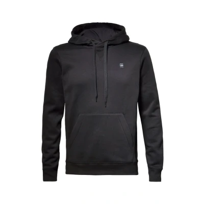 Afbeelding van G Star Premium CORE L S Hoodie, Heren, Maat: Small, Black