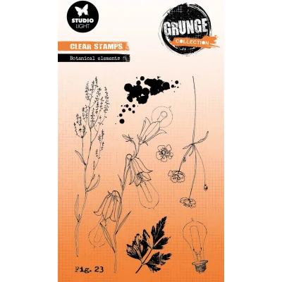 Afbeelding van Botanical elements Grunge Collection nr.606