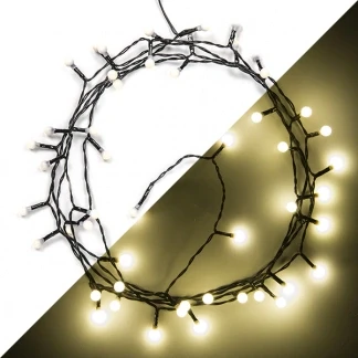 Afbeelding van Kerstverlichting op batterijen 4.2 meter Konstsmide (50 LEDs, Bolvormig, Timer, Binnen)