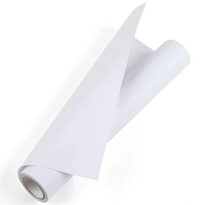 Afbeelding van Prime Vinyl Plotterfolie, zelfklevend, 30 cm x 305 cm, wit, mat, permanent, vinyl, voor Cricut en andere bosmaaiers