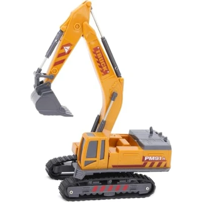 Afbeelding van Toyland® Vehicle Digger Constructie, geschikt voor 3 jaar en plus, schaal 1:55, bouwspeelgoed jongens