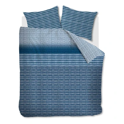 Afbeelding van Beddinghouse Dekbedovertrek Yori Blauw 200 x 200/220