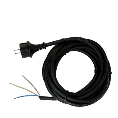 Afbeelding van QwattPro 2511124 Aansluitkabel 3G1,5 H07RN F Zwart IP44 5m