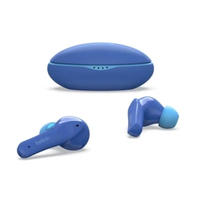 Image de Belkin SoundForm Nano for Kids Écouteurs sans fil avec micro intra auriculaire Bluetooth bleu