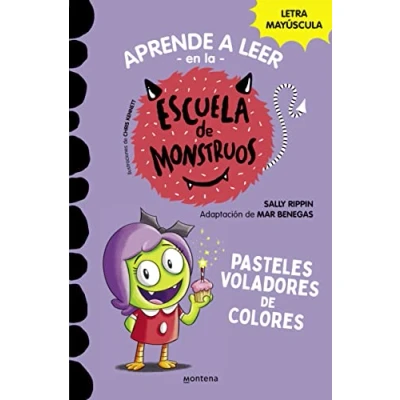 Afbeelding van APRENDER A LEER EN LA ESCUELA de MONSTRUOS Pasteles voladores colores /Jamie Lee&#039;s Birthday Treat
