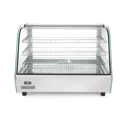 Afbeelding van Hendi Opzet warmhoudvitrine drielaags, Verchroomd;RVS, Zilver, 56,8(b)x85,7(d)x68,6(h)cm, 233733