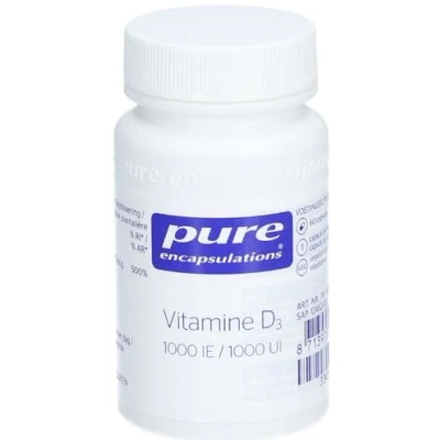 Afbeelding van Pure Encapsulations Vitamine D3 1000IE Capsules 60capsules