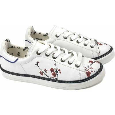 Afbeelding van GOBY Asiatic lily Op Tak Sneakers Handmade