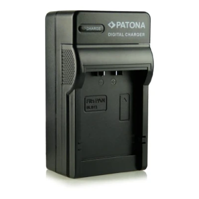 Afbeelding van PATONA 3 in 1 oplader voor DMW BLB13 batterij compatibel met Panasonic Lumix DMC G1 G2 G10 GF1 GH1