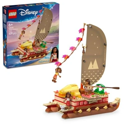 Image de LEGO® Disney 43270 Le bateau d’aventure de Vaiana