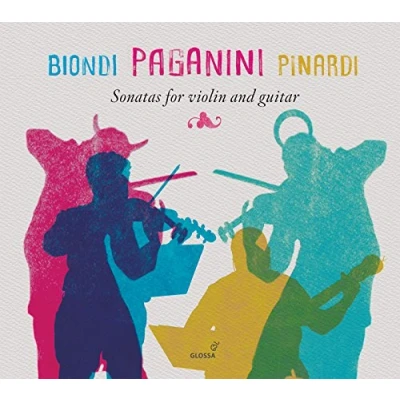 Afbeelding van Fabio Biondi &amp; Giangiacomo Pinardi Sonatas For Violin And Guitar (CD)