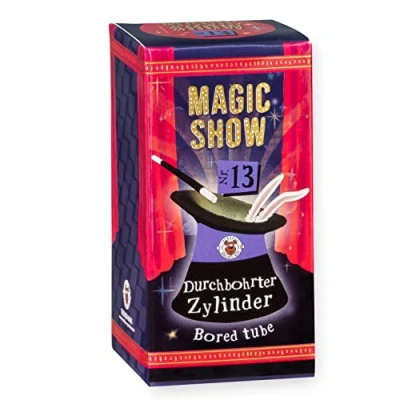 Afbeelding van TRENDHAUS 957771 Magic Show nr. 13 [Boorcilinder], verbazingwekkende goocheltrucs voor kinderen vanaf 6 jaar, met online video&#039;s, tips
