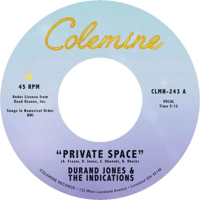 Afbeelding van Durand Jones &amp; The Indications Private Space (7&quot; Vinyl Single) (Coloured Vinyl)