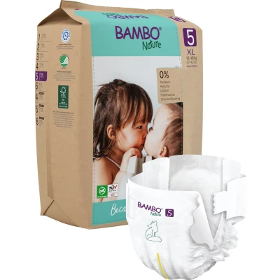Afbeelding van Bambo Nature Maat 5 Luiers XL