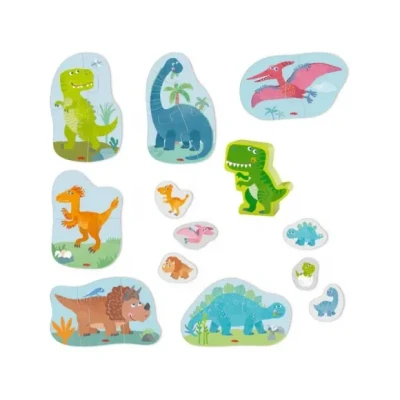 Afbeelding van Haba 6 eerste puzzels Dino&#039;s