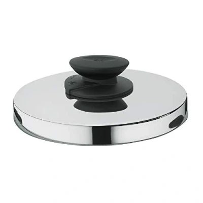 Afbeelding van Fissler 623 000 26 700 Rond Zwart, Roestvrijstaal deksel