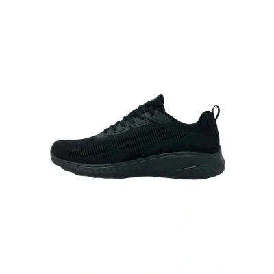 Afbeelding van Skechers Bobs Squad, Chaos Prism Bold, herensneakers, Black Engineered Knit Trim