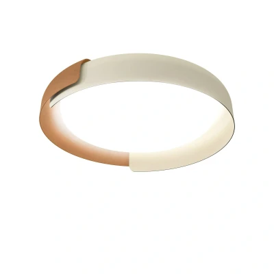 Afbeelding van Kundalini Dala LED plafondlamp zand/koper