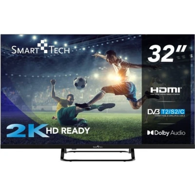 Afbeelding van Smart Tech 32HN01V HD LED TV 32 inch (80 cm) Triple Tuner Dolby Audio H.265 3 x HDMI, 2 USB